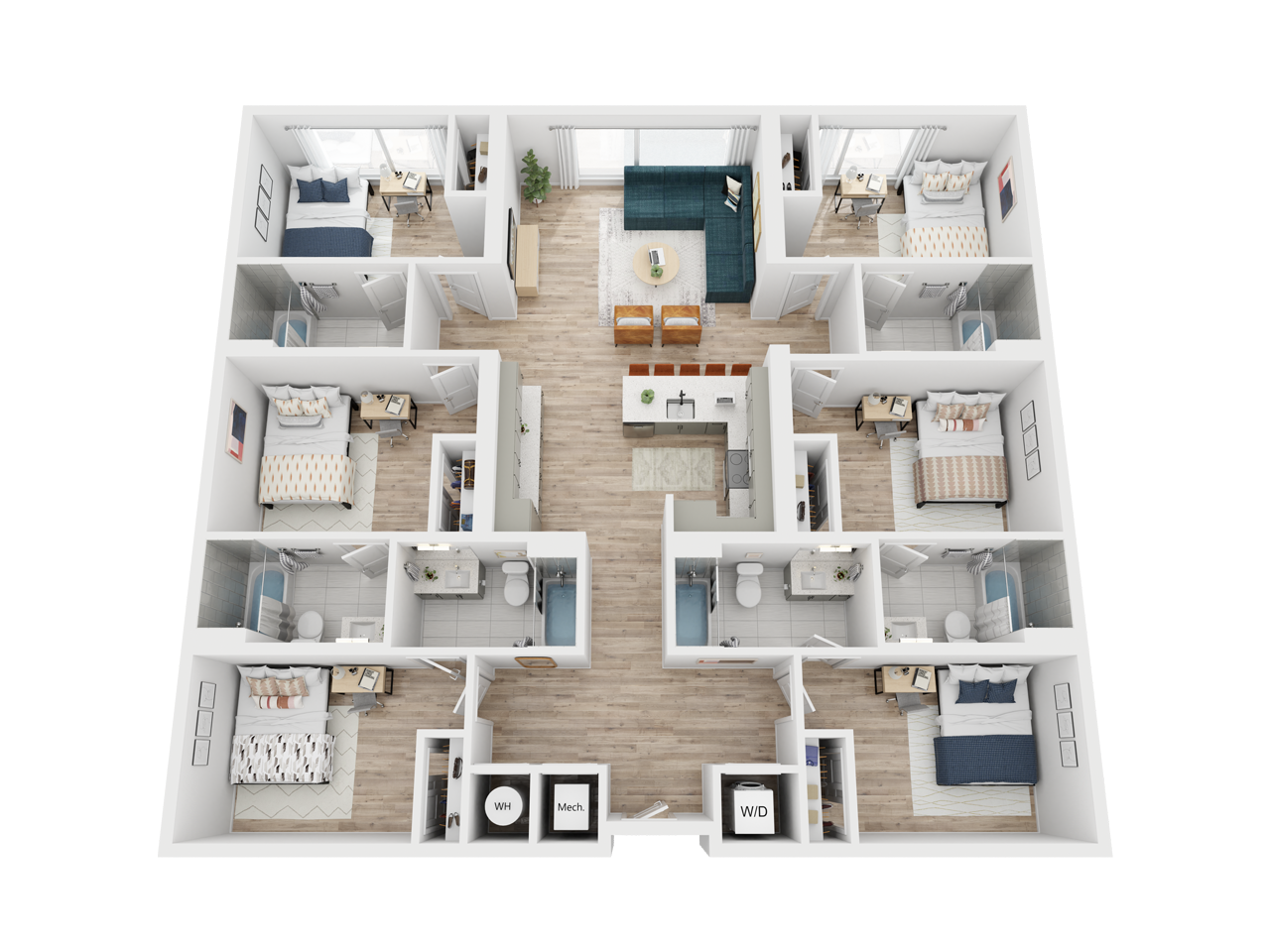 The Desert Lily – ID:1046758 Floorplan Image