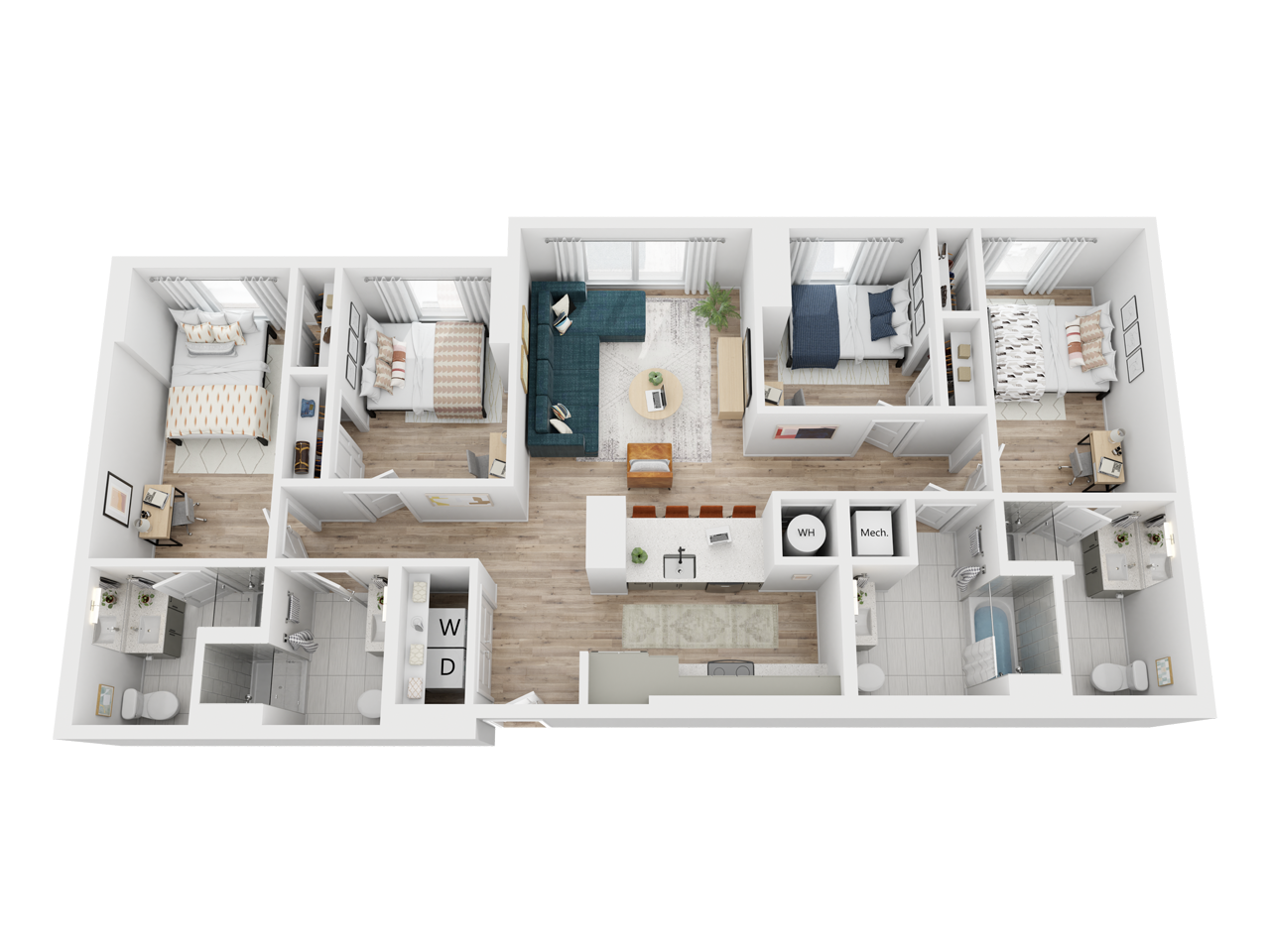 The Foxtail – ID:1046770 Floorplan Image