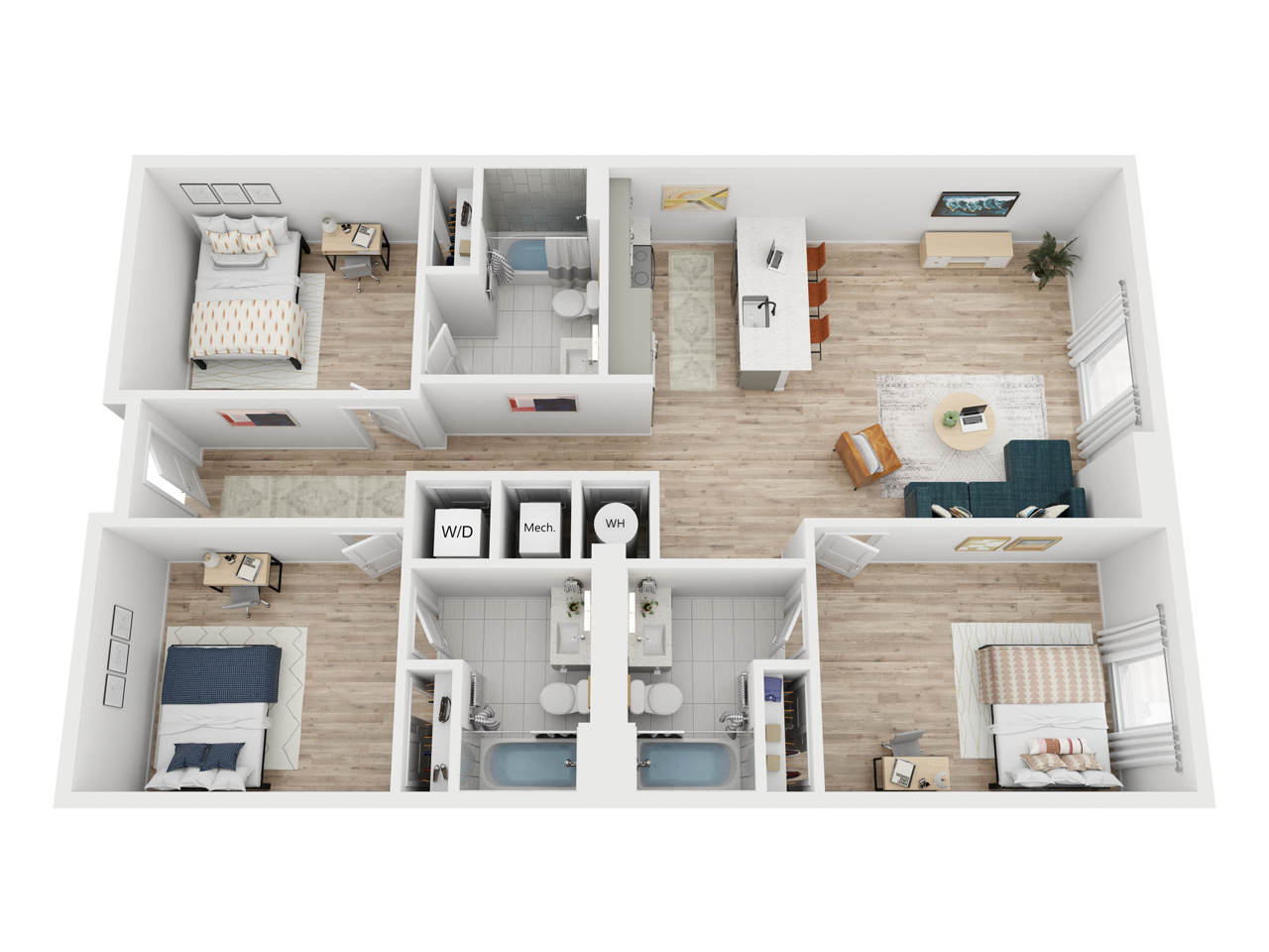 The Ocotillo – ID:1116374 Floorplan Image