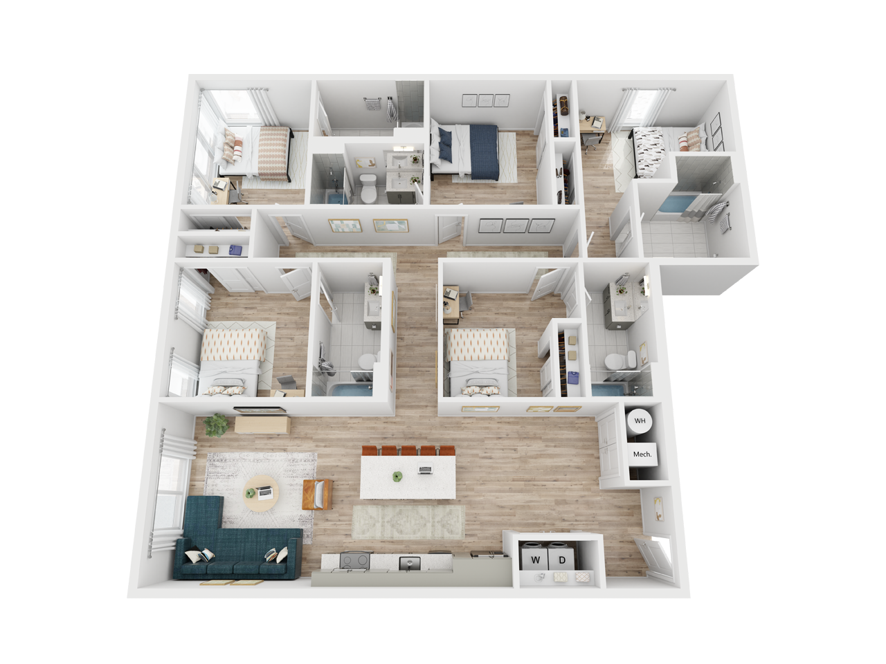 The Sedona – ID:1046771 Floorplan Image