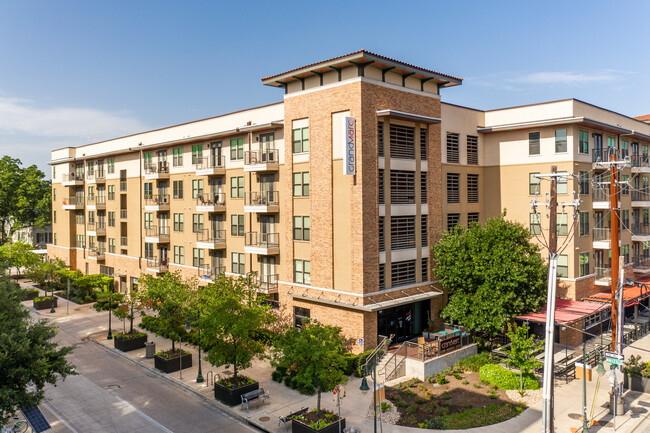 Grandmarc, a student housing apartment complex near UT Austin.
