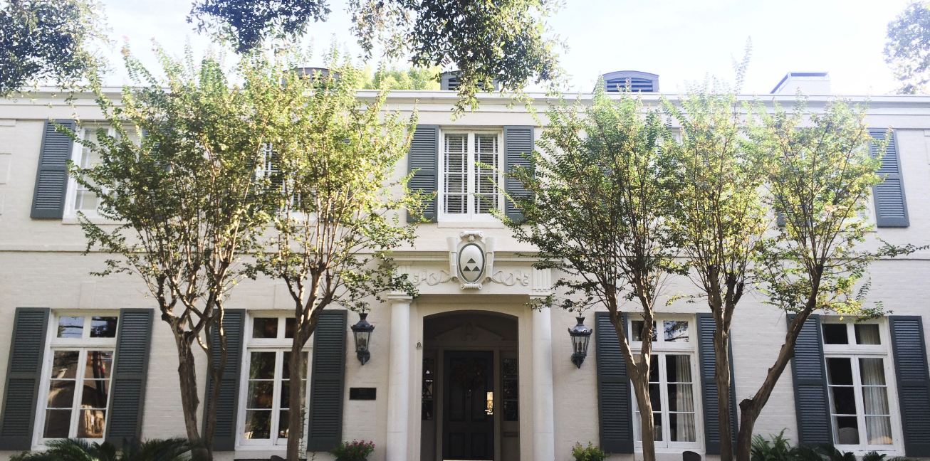 Tridelta greek sorority house at UT Austin.