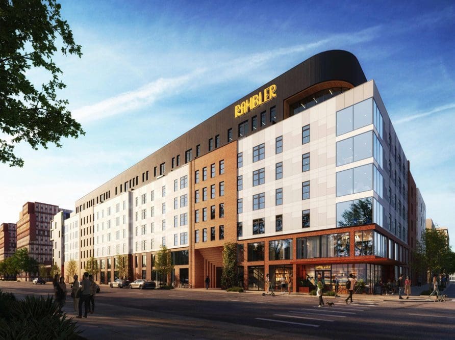 Rambler exterior rendering