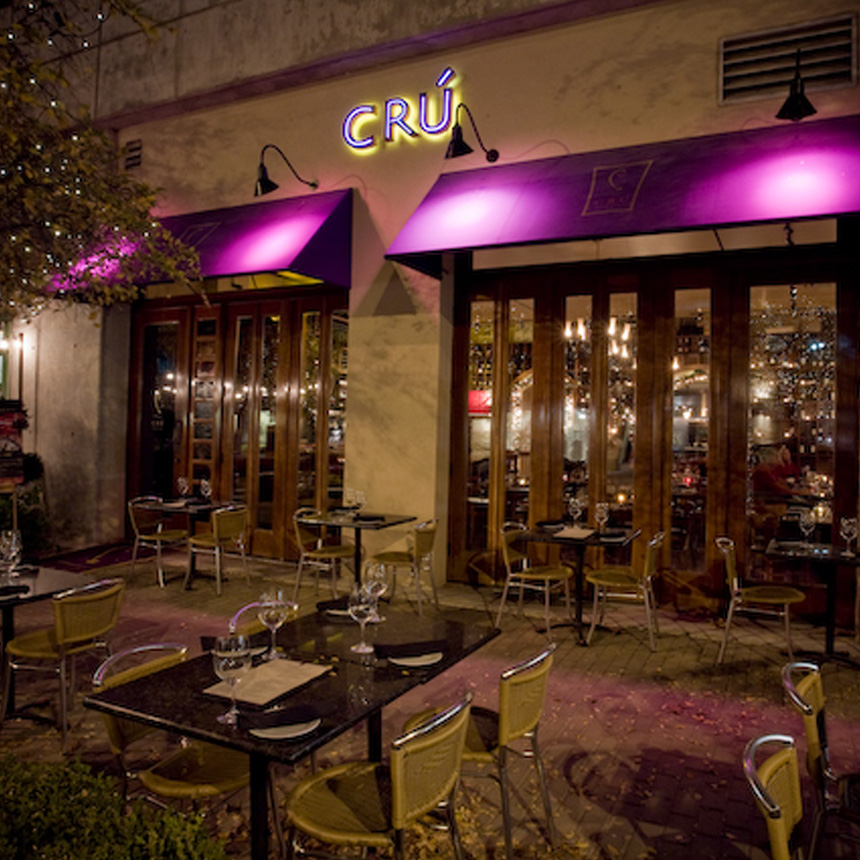 Cru Wine Bar in Austin, TX.