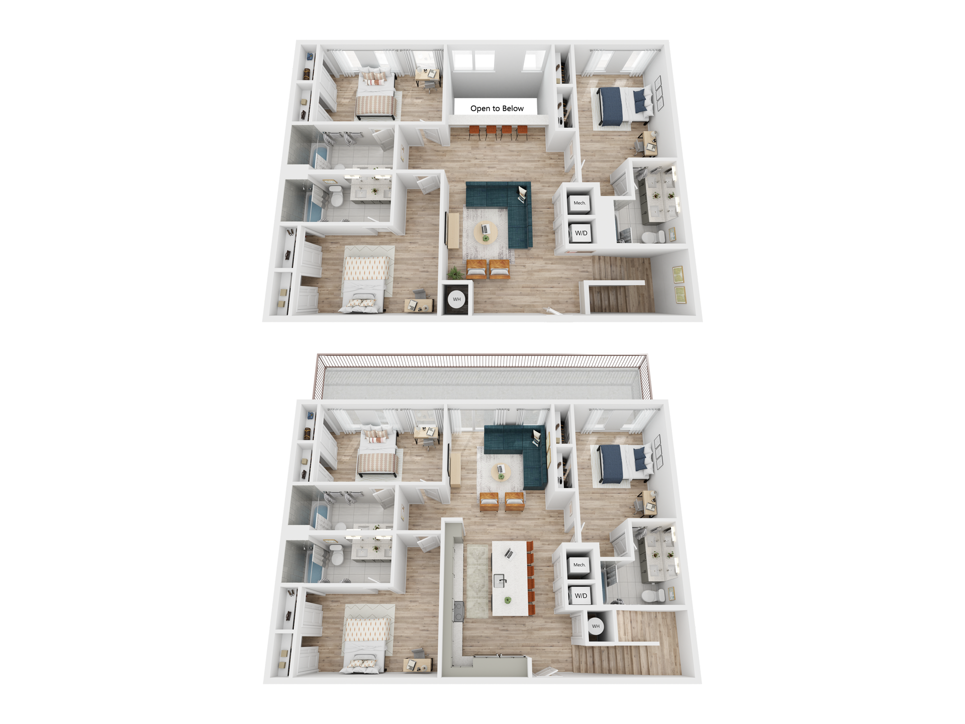 TH3 - The Cosmico, Level 1 and 2