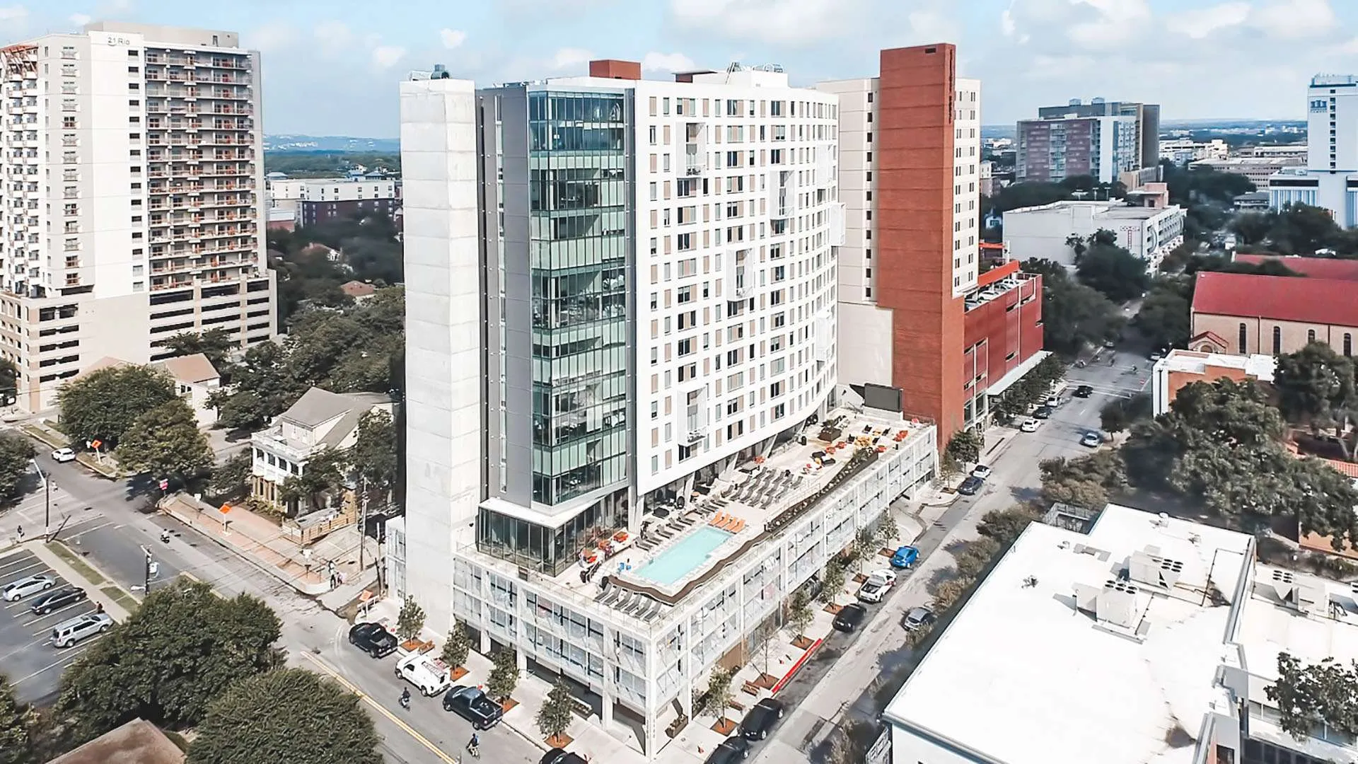 Ion Austin, a student housing apartment near UT Austin.