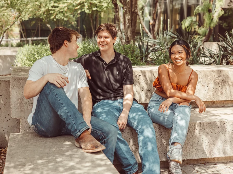 UT Austin Students in West Campus