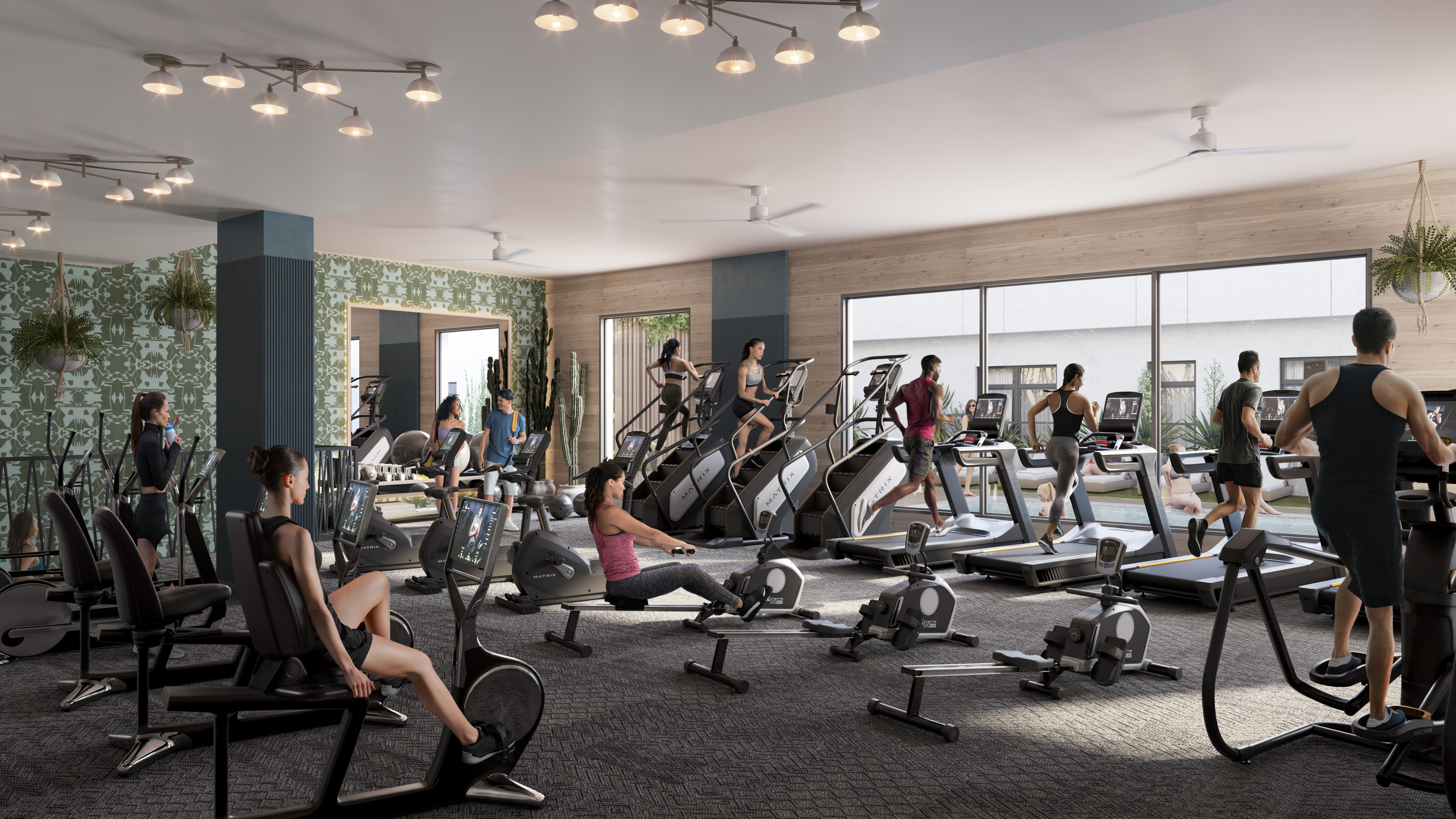 Rambler 2-story gym