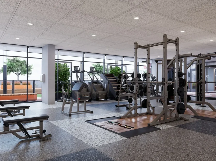 Rendering of Union on 24th gym