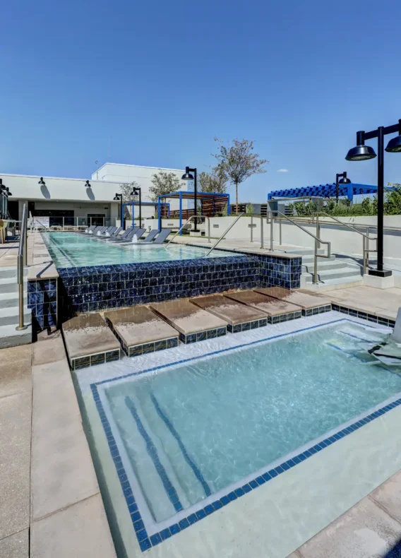 Rendering of The Mark’s pool deck
