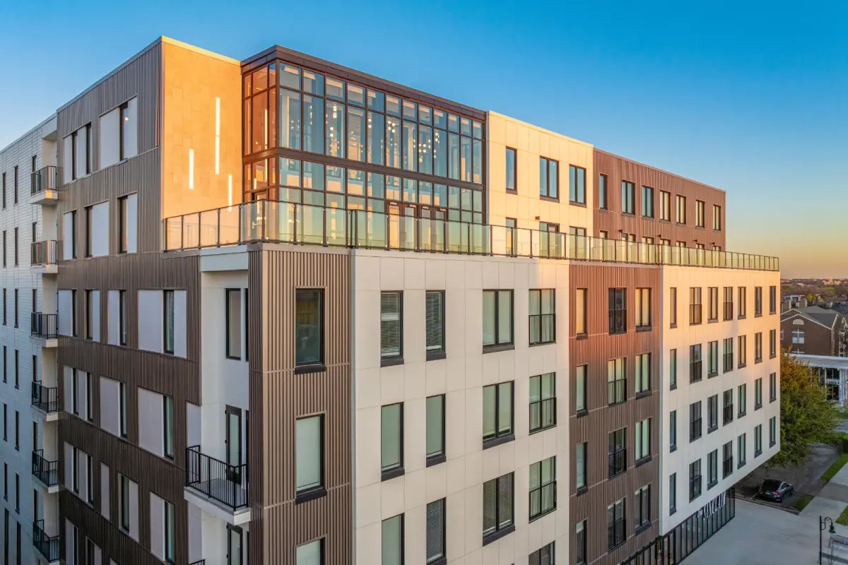 The Sinclair, a student housing community near UT Austin. 