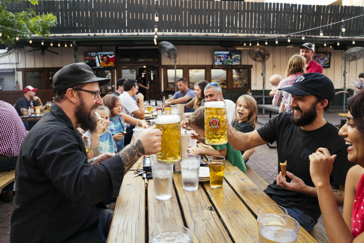 Scholz Biergarten Outdoor Patio